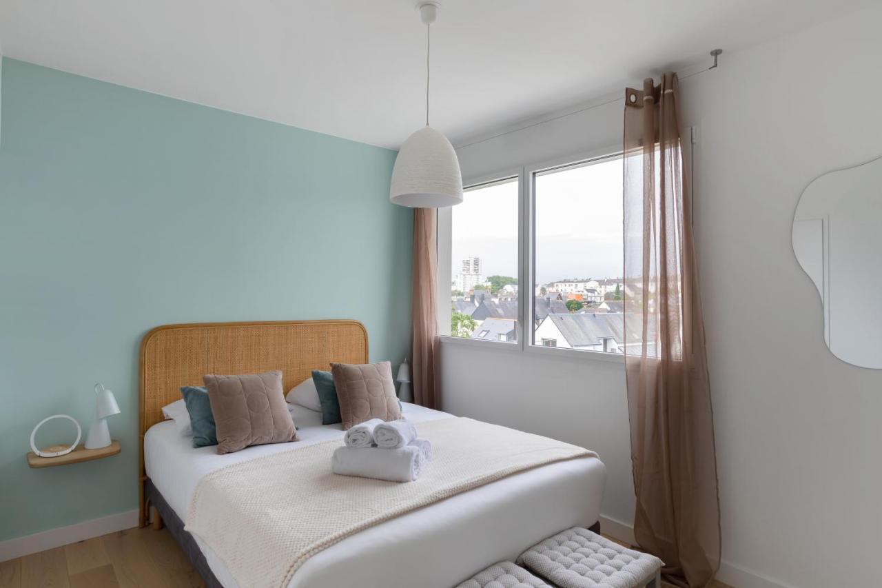 L'air - Elegant 2 Avec Loggia Dans De Standing Appartement Rennes
